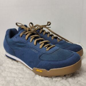 Giro Rumble VR Cycling Shoes EU 48 US 13.5 Blue Vibram SPD MTB Bike